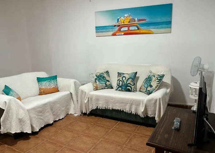 Διαμέρισμα En Un Bajo 2 Camas Individual Casa Compartida Abades (Tenerife)